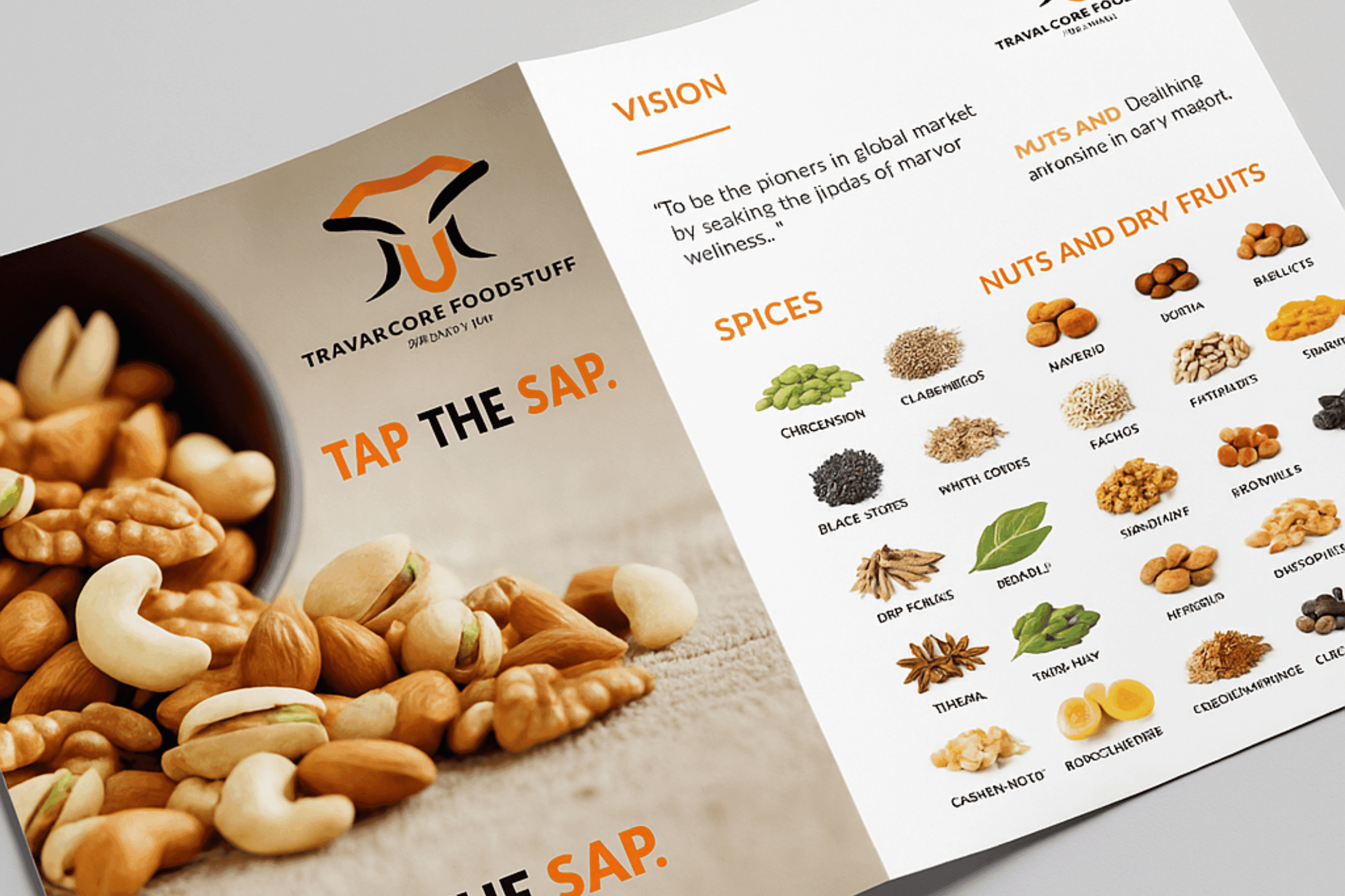 Travancore 2 Fold Brochure Design